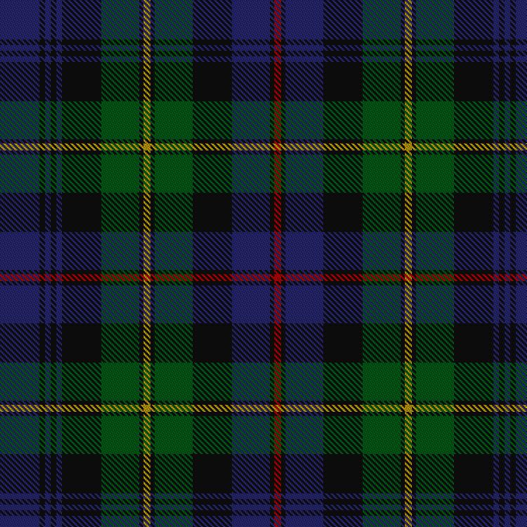 Baillie (Fencibles) tartan pattern