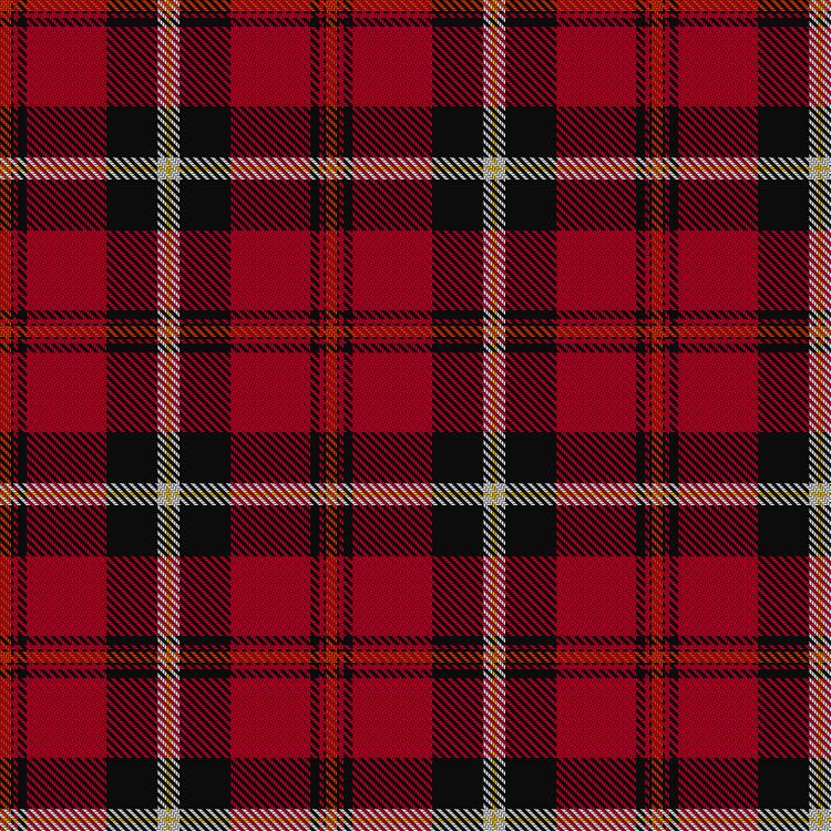 Aberdeen Football Club (1999) tartan pattern
